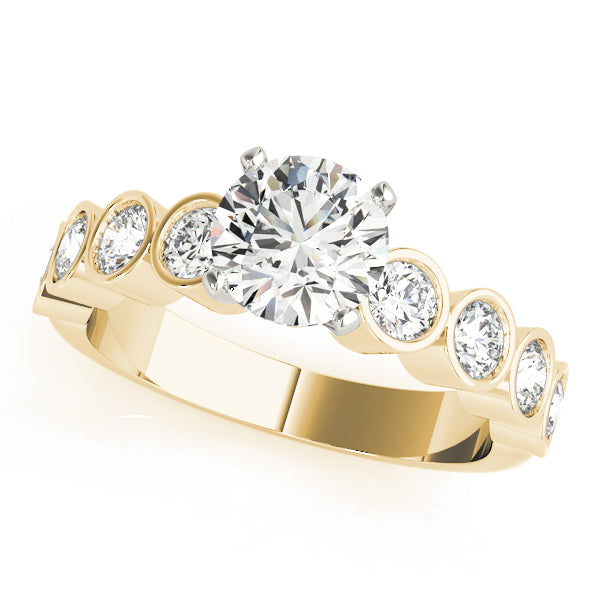 Bezel-Set Diamond Engagement Ring (1 1/8 ct. tw.)