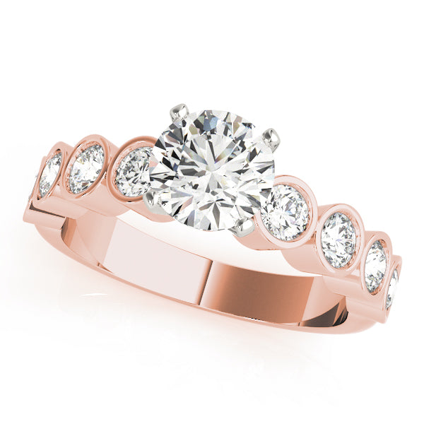 Bezel-Set Diamond Engagement Ring (1 1/8 ct. tw.)