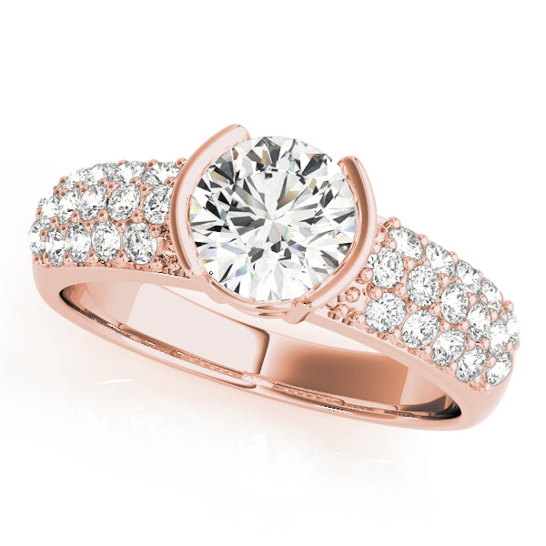 Riviera Pavé Diamond Engagement Ring (5/8 ct. tw.)