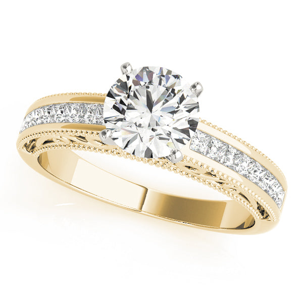Channel-Set Diamond Engagement Ring (1/4 ct. tw.)