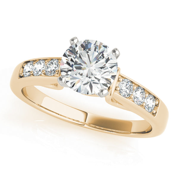 Channel-Set Diamond Engagement Ring (1/4 ct. tw.)