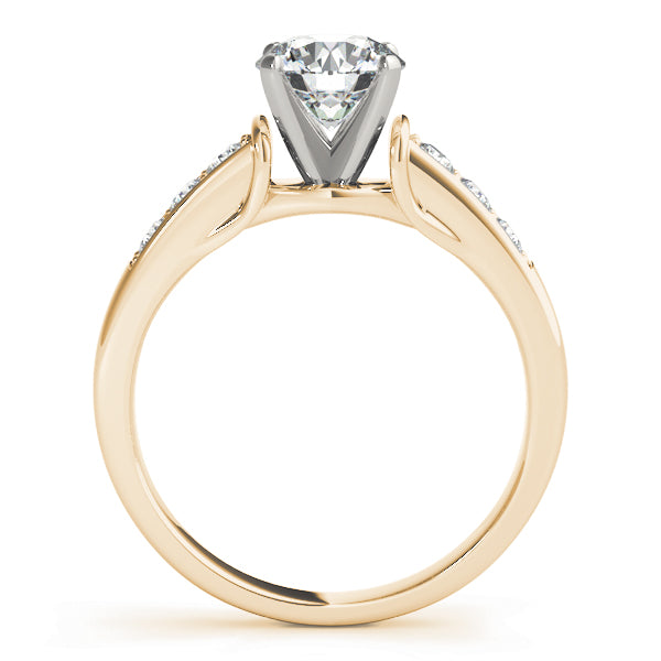 Channel-Set Diamond Engagement Ring (1/4 ct. tw.)