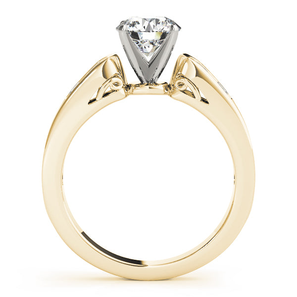 Channel-Set Diamond Engagement Ring (3/8 ct. tw.)