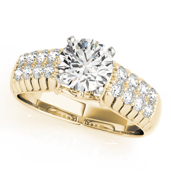 Cathedral Diamond Engagement Ring (1/2 ct. tw.)