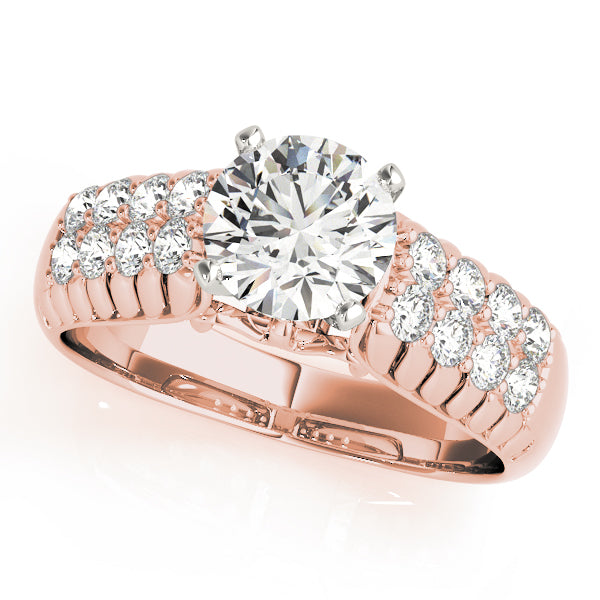Cathedral Diamond Engagement Ring (1/2 ct. tw.)