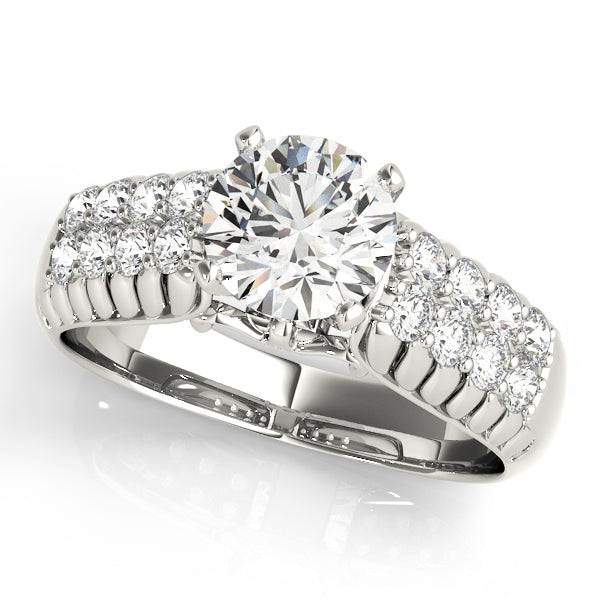 Cathedral Diamond Engagement Ring (1/2 ct. tw.)