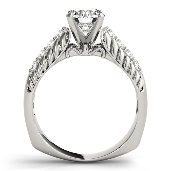 Cathedral Diamond Engagement Ring (1/2 ct. tw.)
