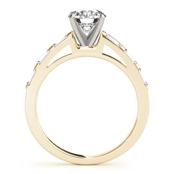 Channel-Set Baguette Diamond Engagement Ring (1/2 ct. tw.)