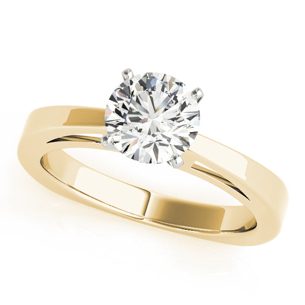 Classic Four-Prong Solitaire Engagement Ring