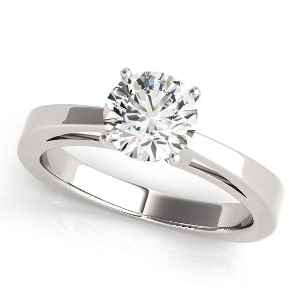 Classic Four-Prong Solitaire Engagement Ring