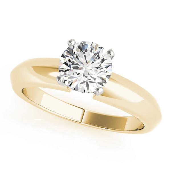 Classic Simple Solitaire Diamond Engagement Ring