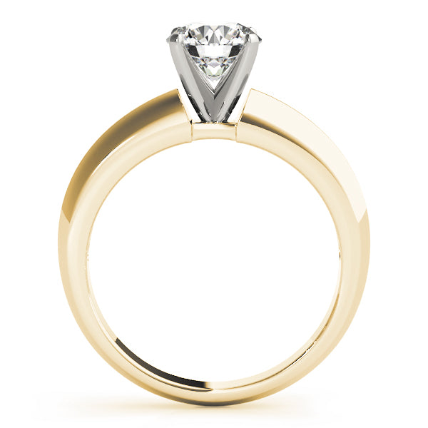 Classic Simple Solitaire Diamond Engagement Ring