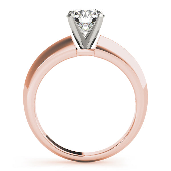 Classic Simple Solitaire Diamond Engagement Ring
