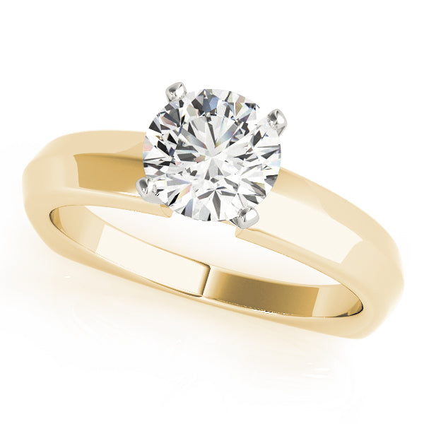 Classic Four-Prong Solitaire Engagement Ring