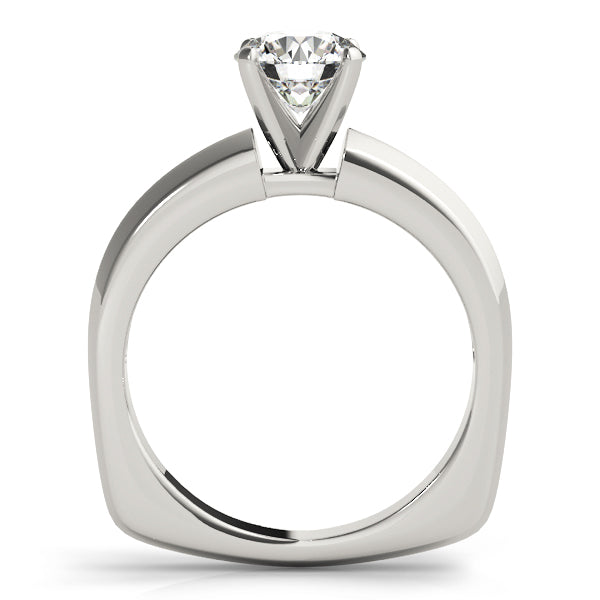 Classic Four-Prong Solitaire Engagement Ring