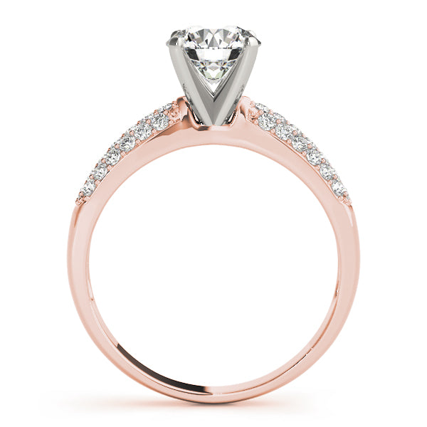 Riviera Pavé Diamond Engagement Ring (1/4 ct. tw.)
