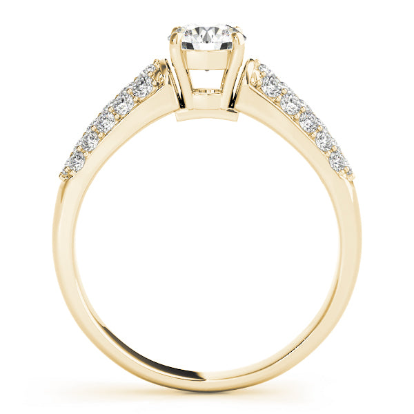 Pavé Diamond Engagement Ring (3/8 ct. tw.)