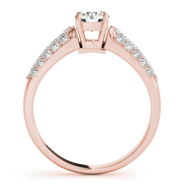 Pavé Diamond Engagement Ring (3/8 ct. tw.)