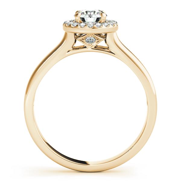 Classic Halo Diamond Engagement Ring (1/10 ct. tw.)