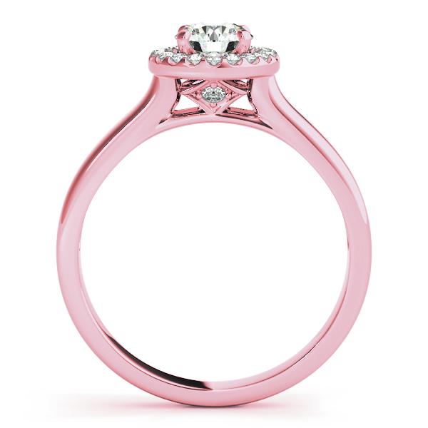 Classic Halo Diamond Engagement Ring (1/10 ct. tw.)