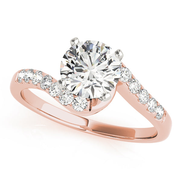 Twist Diamond Engagement Ring (1/5 ct. tw.)