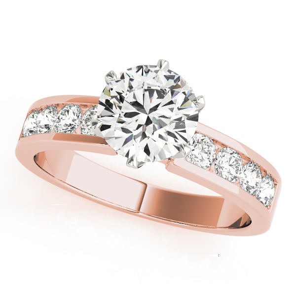 Channel-Set Diamond Engagement Ring (7/8 ct. tw.)