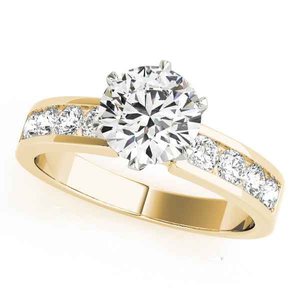 Channel-Set Diamond Engagement Ring (7/8 ct. tw.)
