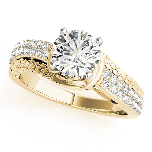 Tessere Pavé Diamond Engagement Ring (1/4 ct. tw.)