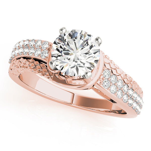 Tessere Pavé Diamond Engagement Ring (1/4 ct. tw.)