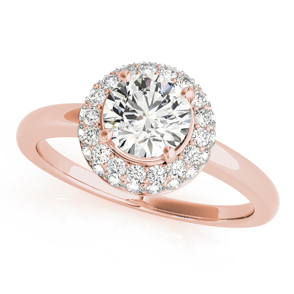 Halo Diamond Engagement Ring (1/6 ct. tw.)
