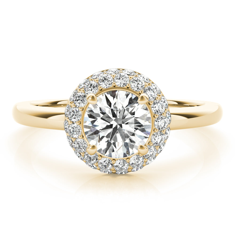 Halo Diamond Engagement Ring (1/6 ct. tw.)