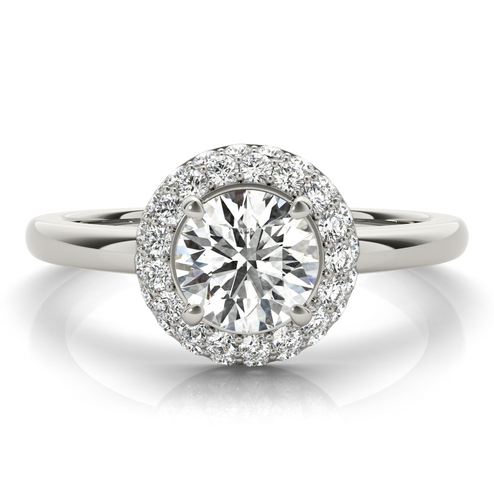 Halo Diamond Engagement Ring (1/6 ct. tw.)