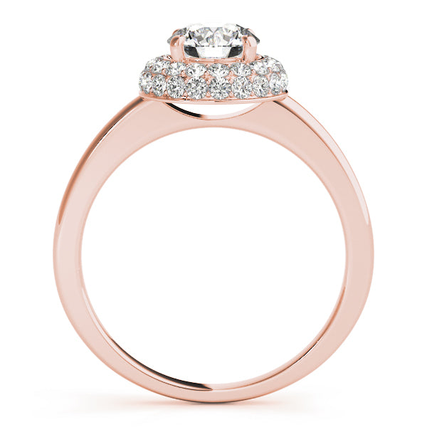 Halo Diamond Engagement Ring (1/6 ct. tw.)