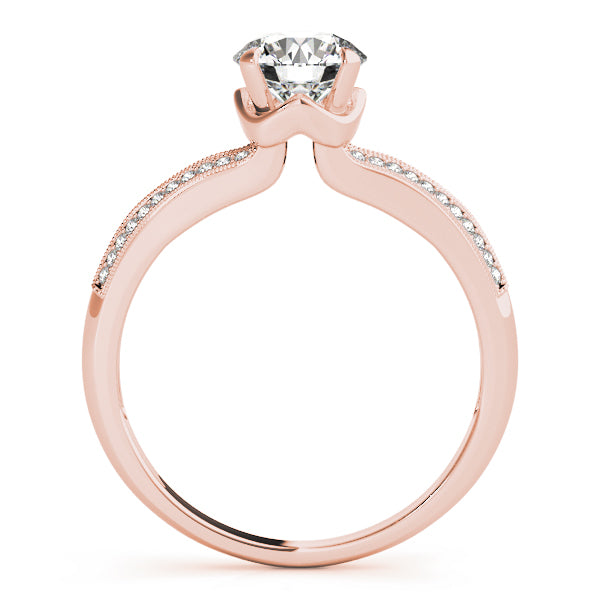 Split Shank Pavé Diamond Engagement Ring (1/5 ct. tw.)