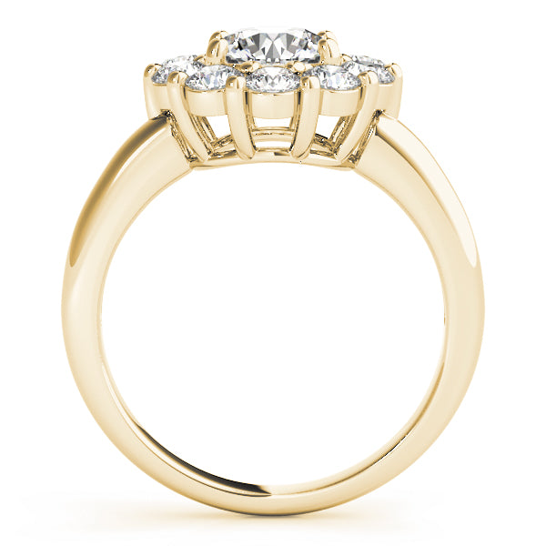Cluster Diamond Engagement Ring (1 ct. tw.)