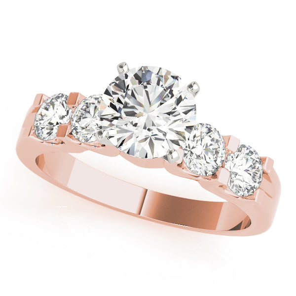 Graduated Five-Stone Diamond Engagement Ring (7/8 ct. tw.)