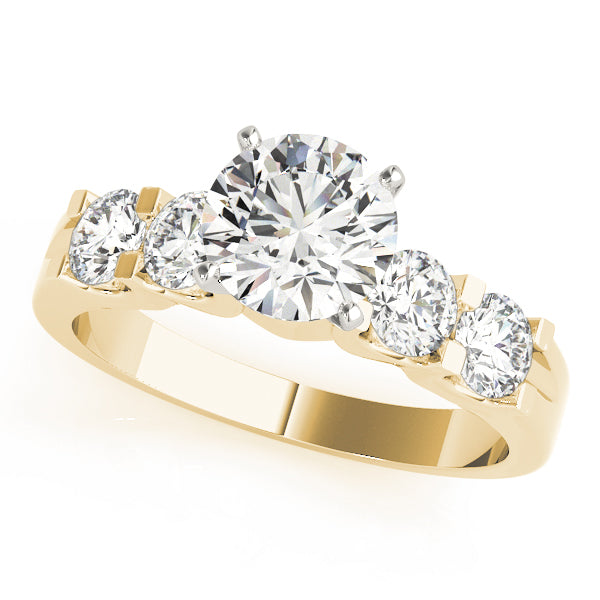Graduated Five-Stone Diamond Engagement Ring (7/8 ct. tw.)