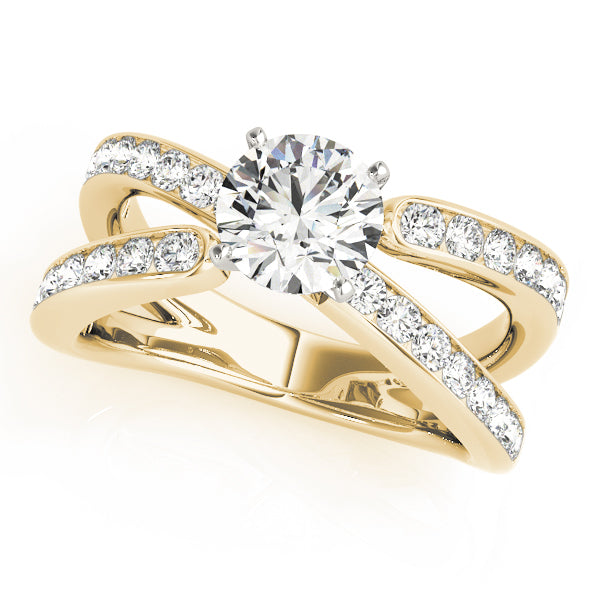 Twist Diamond Engagement Ring (7/8 ct. tw.)