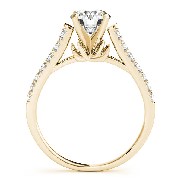 Pavé Diamond Engagement Ring (3/8 ct. tw.)