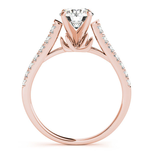 Pavé Diamond Engagement Ring (3/8 ct. tw.)