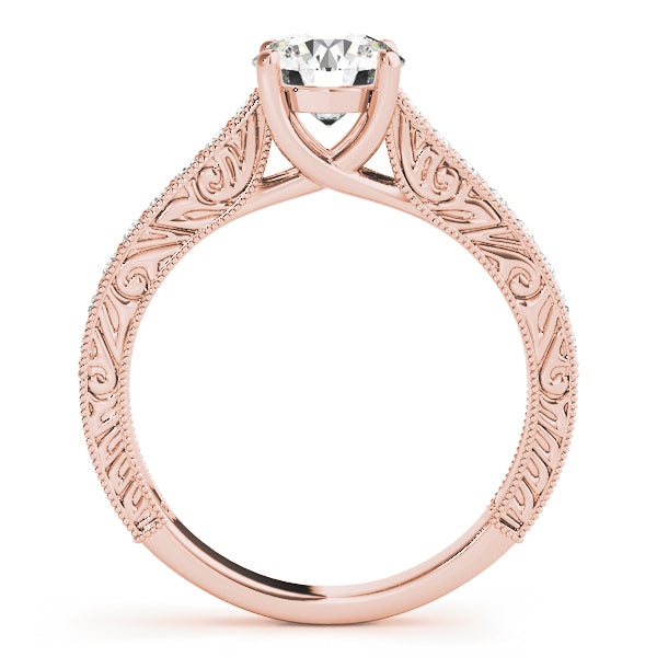 Vintage Milgrain Diamond Engagement Ring (2 ct. tw.)