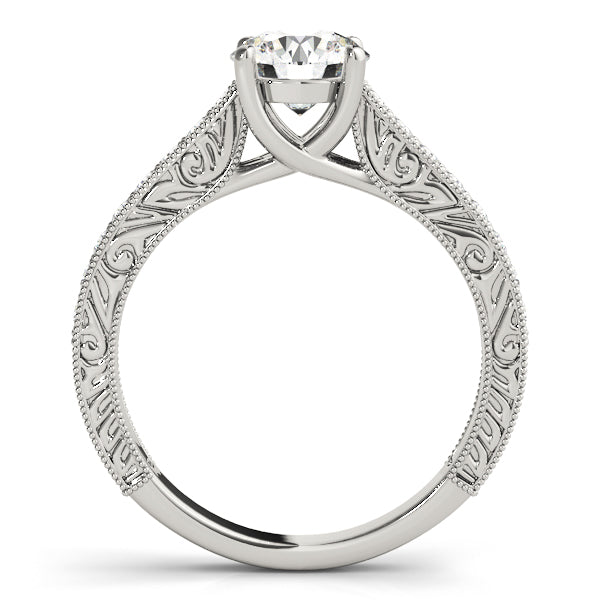 Vintage Milgrain Diamond Engagement Ring (2 ct. tw.)