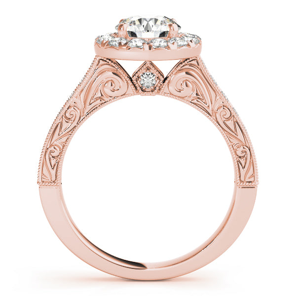 Halo Diamond Engagement Ring (5/8 ct. tw.)