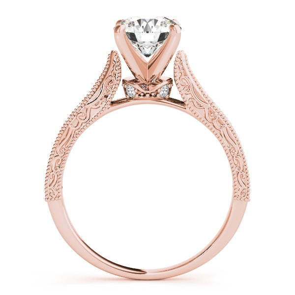 Vintage Milgrain Diamond Engagement Ring (1/5 ct. tw.)