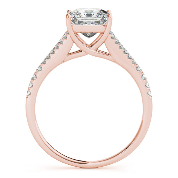 Split Shank Pavé Diamond Engagement Ring (1/4 ct. tw.)