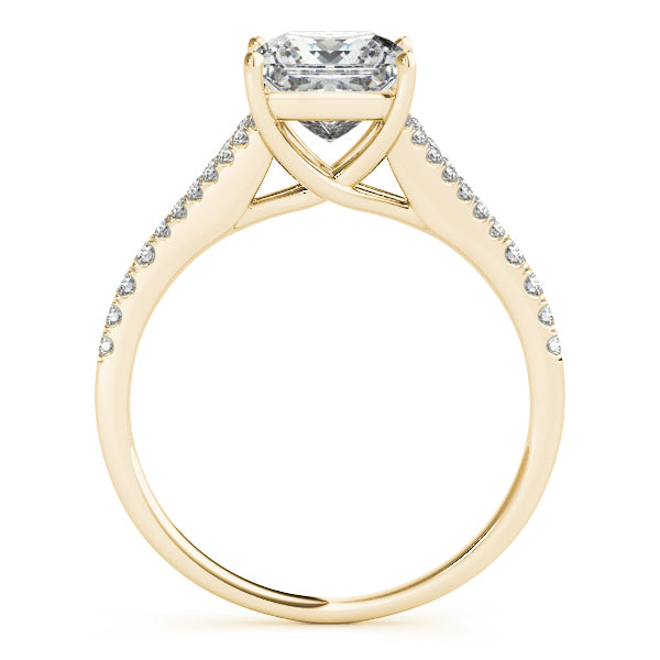 Split Shank Pavé Diamond Engagement Ring (1/4 ct. tw.)
