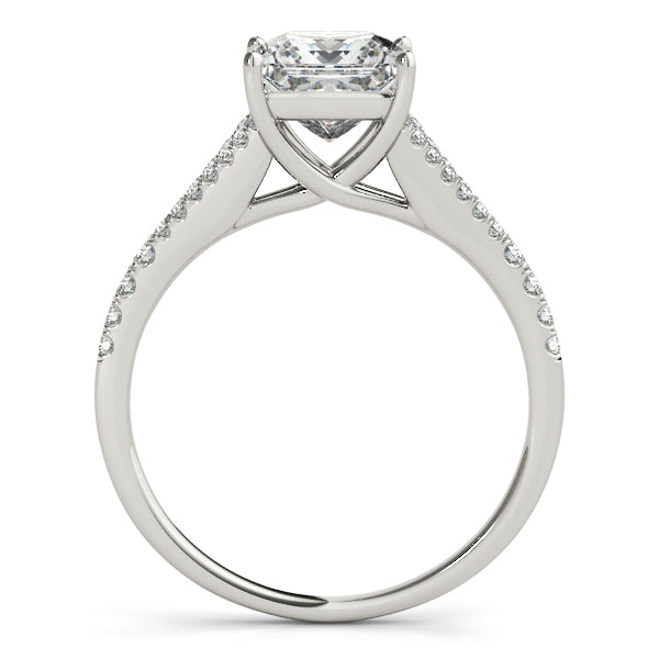 Split Shank Pavé Diamond Engagement Ring (1/4 ct. tw.)