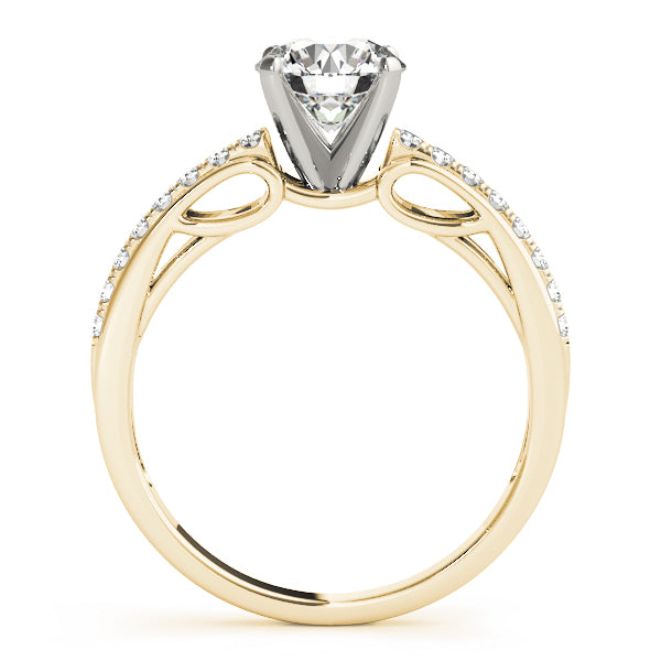 Channel-Set Diamond Engagement Ring (1/8 ct. tw.)