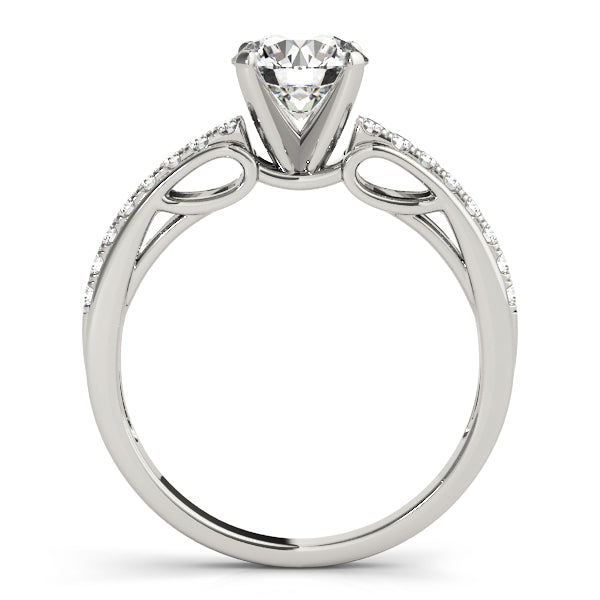 Channel-Set Diamond Engagement Ring (1/8 ct. tw.)
