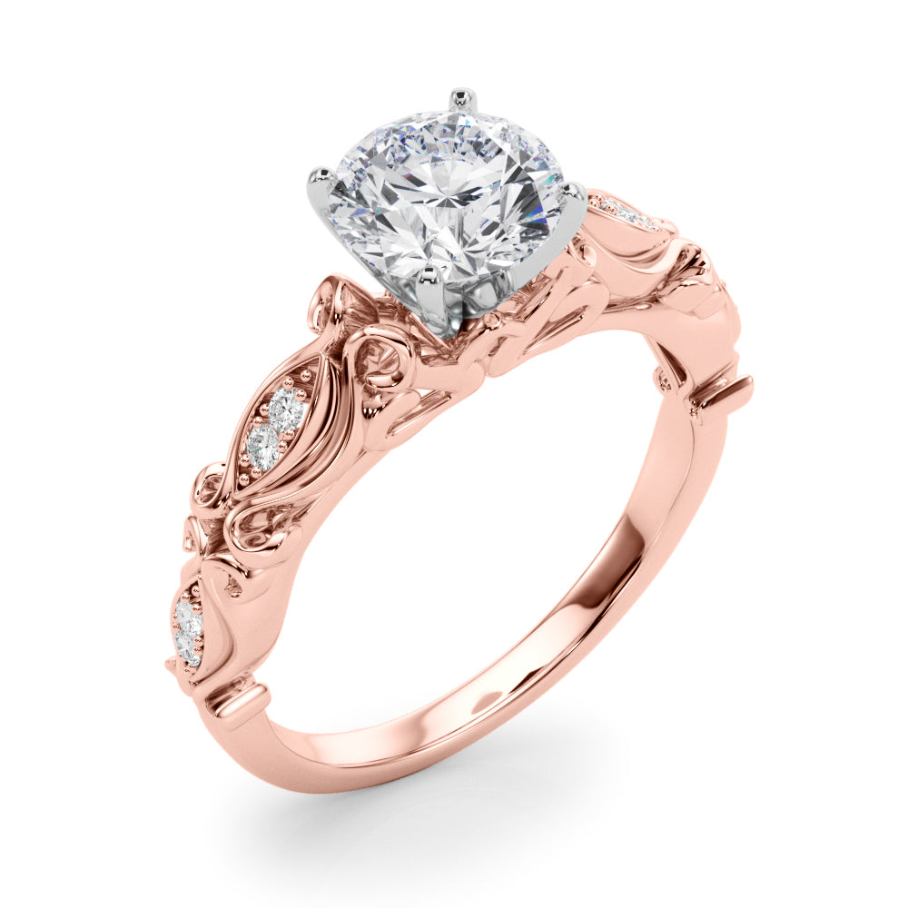 Romantic Vintage Diamond Engagement Ring (1/15 ct. tw.)